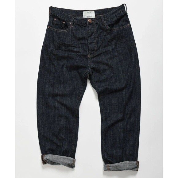 OneTeaspoon | NWT | Mens Organic Raw Bandit Jean - Raw Indigo | Sz: 34x27 | Ret: - Picture 6 of 7